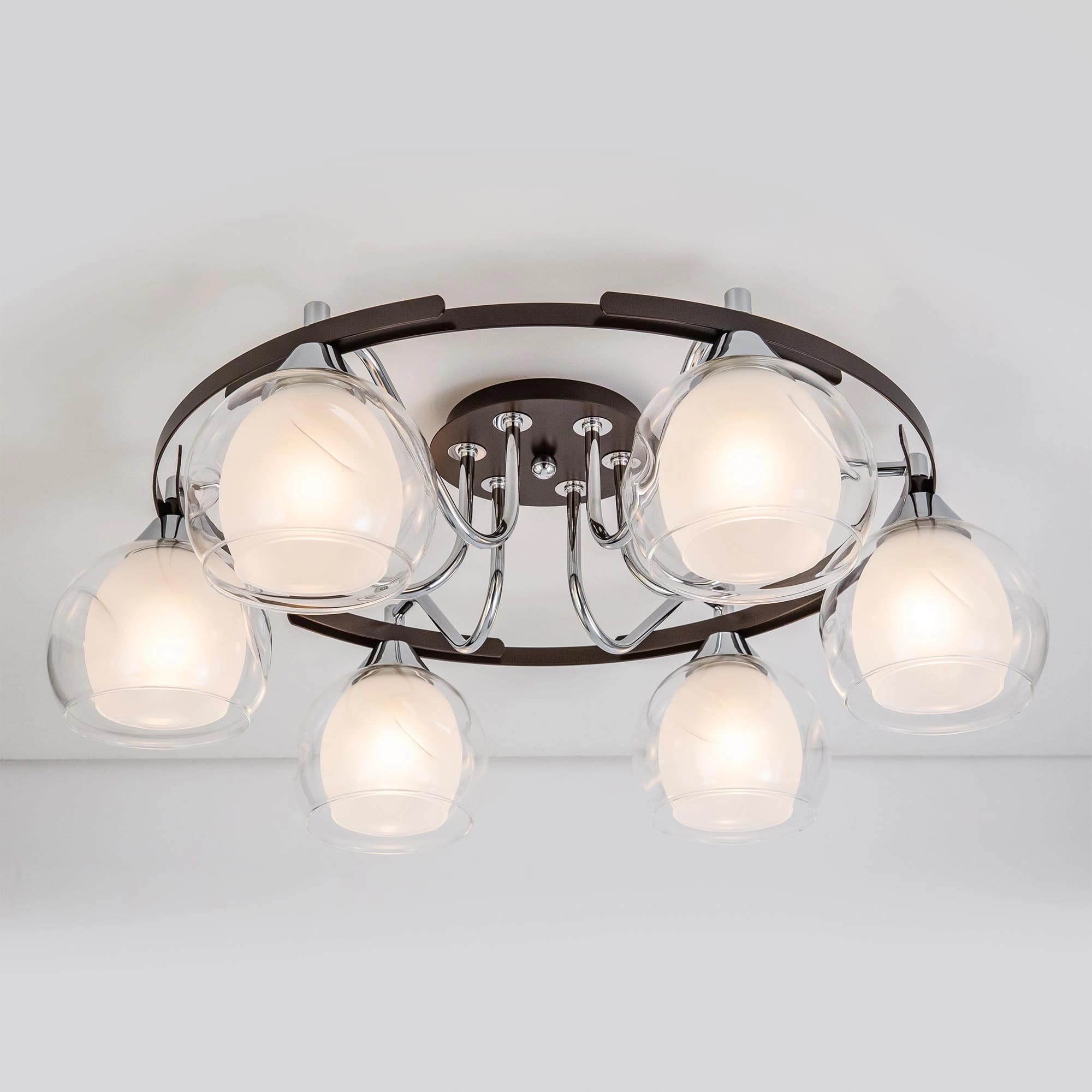 Citilux CL115165 Остин Венге Люстра — миниатюра 2