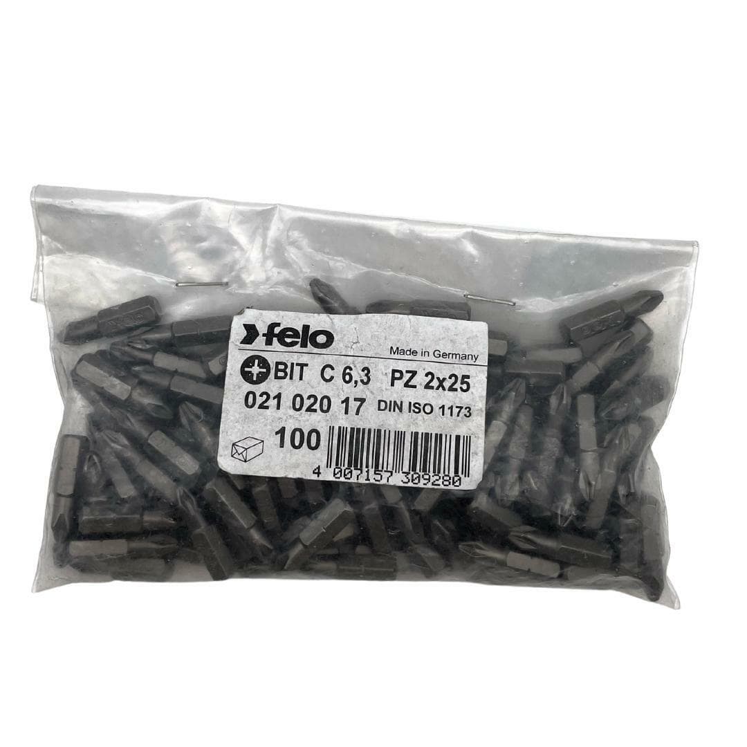 Felo Бита крестовая серия Industrial PZ 2X25, 100 шт 02102017 — миниатюра 2