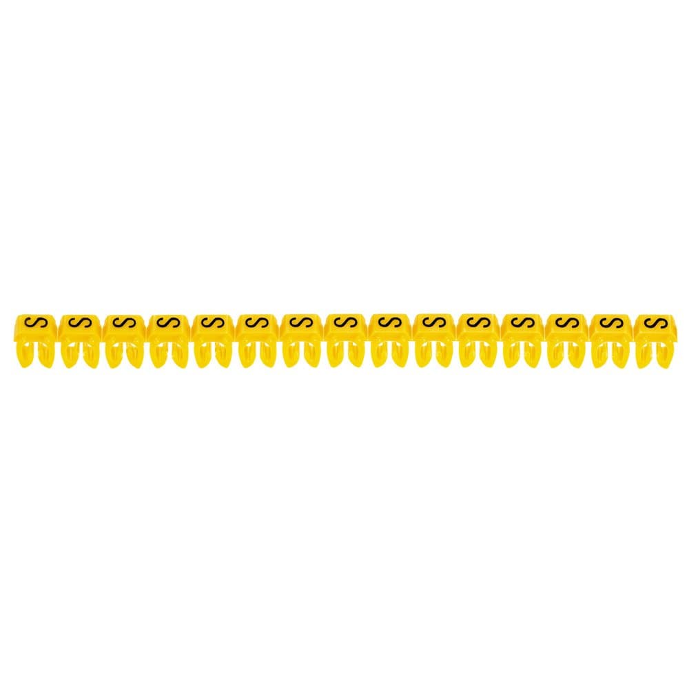 Legrand CAB3 Маркер для кабеля S 4-6кв.мм. (желтый) (упаковка) 038378 — миниатюра 3