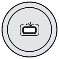 Legrand Celiane Титан Накладка Розетки USB 1-ой 068553 — миниатюра 2