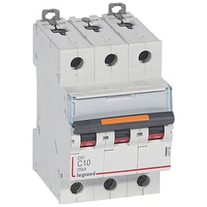 Legrand DX3 Автоматический выключатель 3P 10A (С) 25кА 409780 — миниатюра 2