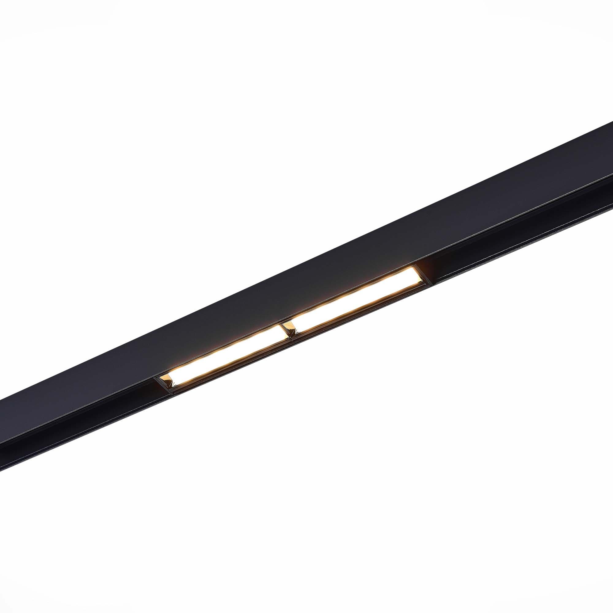 ST Luce ST804.436.12 Магнитный трековый светильник Черный LED 1*12W 3000K 700Lm Ra>90 120° IP20 48VV