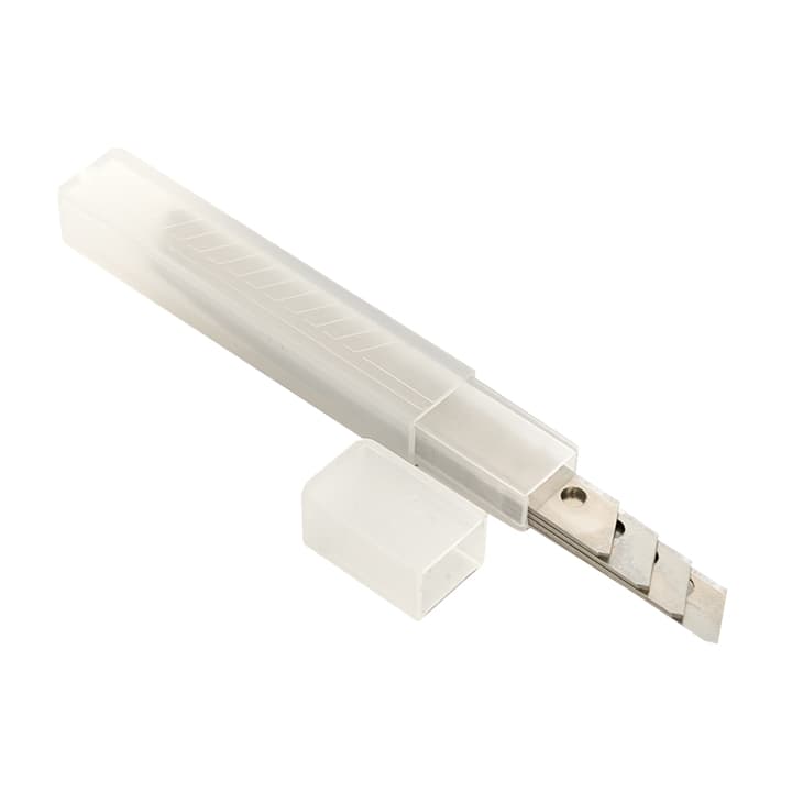 Набор сегментированных лезвий 9 мм НС-10 EKF Master cm-s10-ms — миниатюра 1