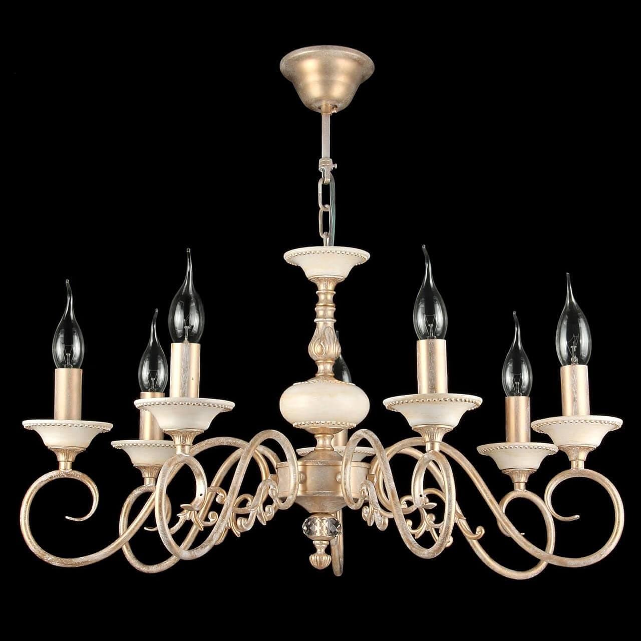 Maytoni Elegant Perla Кремовый с Золотом Люстра 7xE14 60W ARM337-07-R — миниатюра 7
