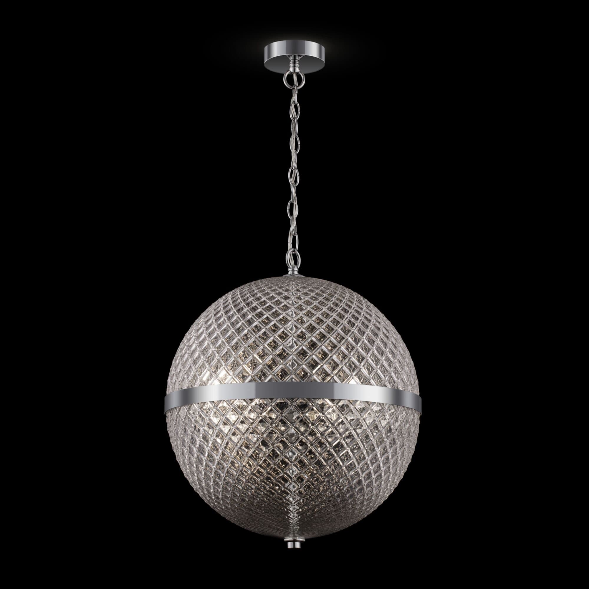Maytoni Neoclassic Yonkers Хром Подвесной светильник E14 40W P004PL-03CH — миниатюра 3