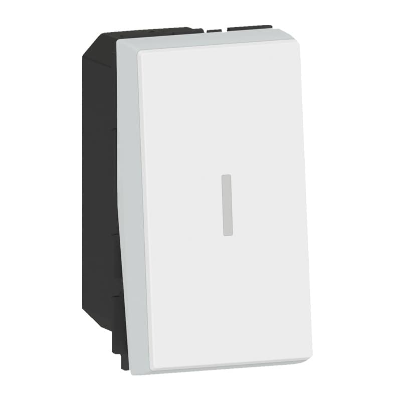 Legrand Mosaiс Переключатель на 2 направления - Программа Mosaic - 1 модуль - 20 A - белый 077060L — миниатюра 3
