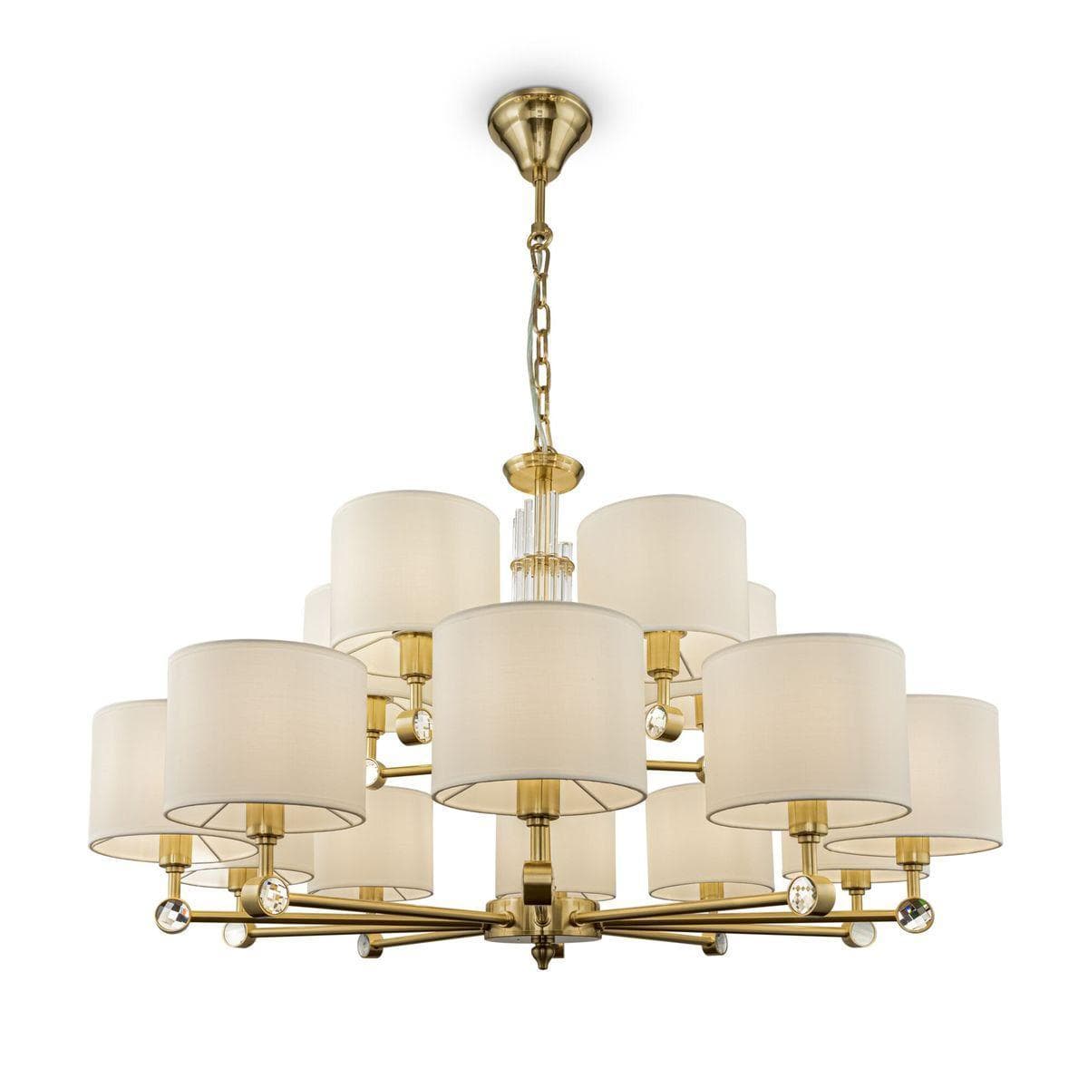 Maytoni Neoclassic Alloro Латунь Люстра MOD088PL-15BS — миниатюра 1