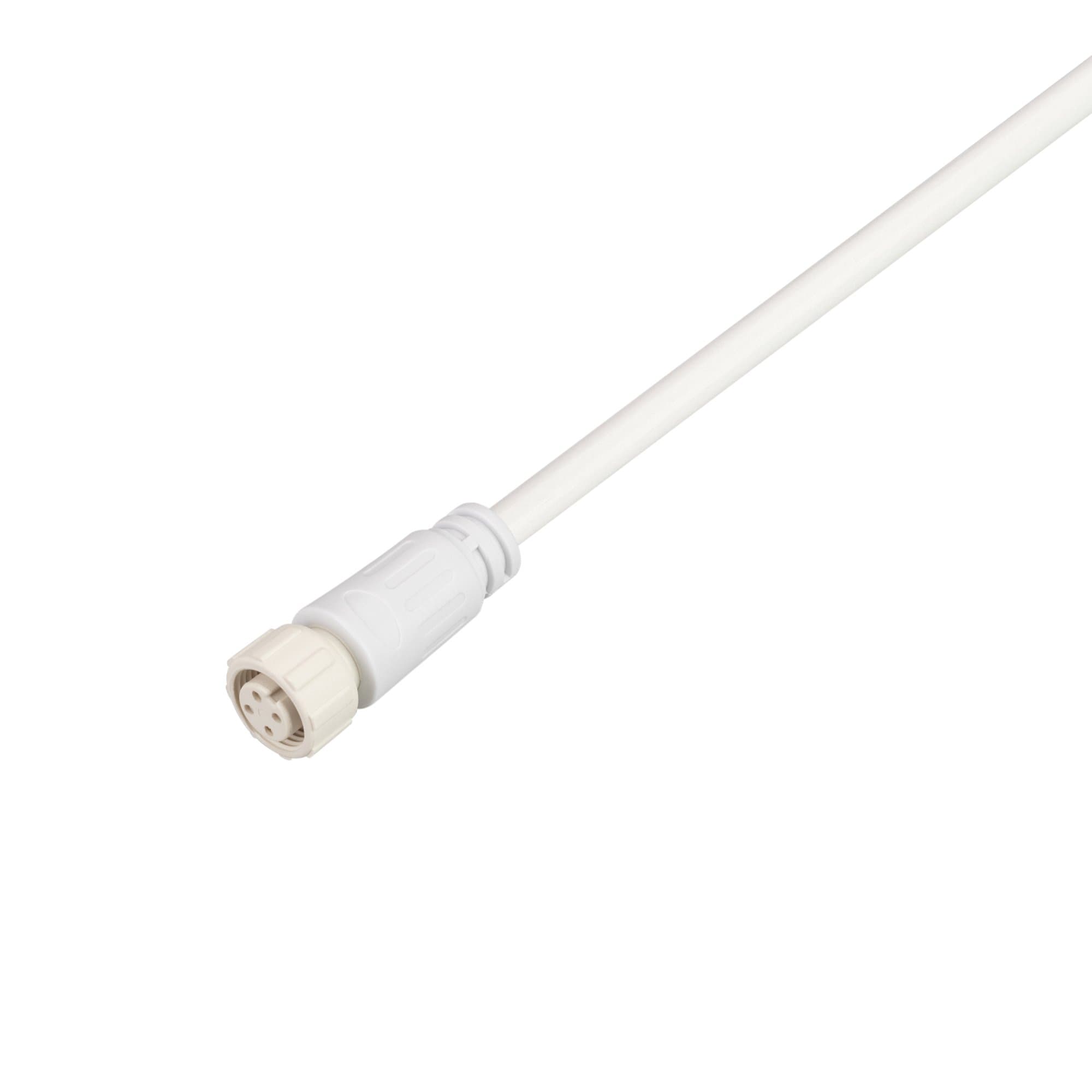 Arlight Коннектор питания ARL-MOONLIGHT-SPI/DMX-CON-POWER-FEMALE-WH (IP67 Пластик, 3 года) 031468