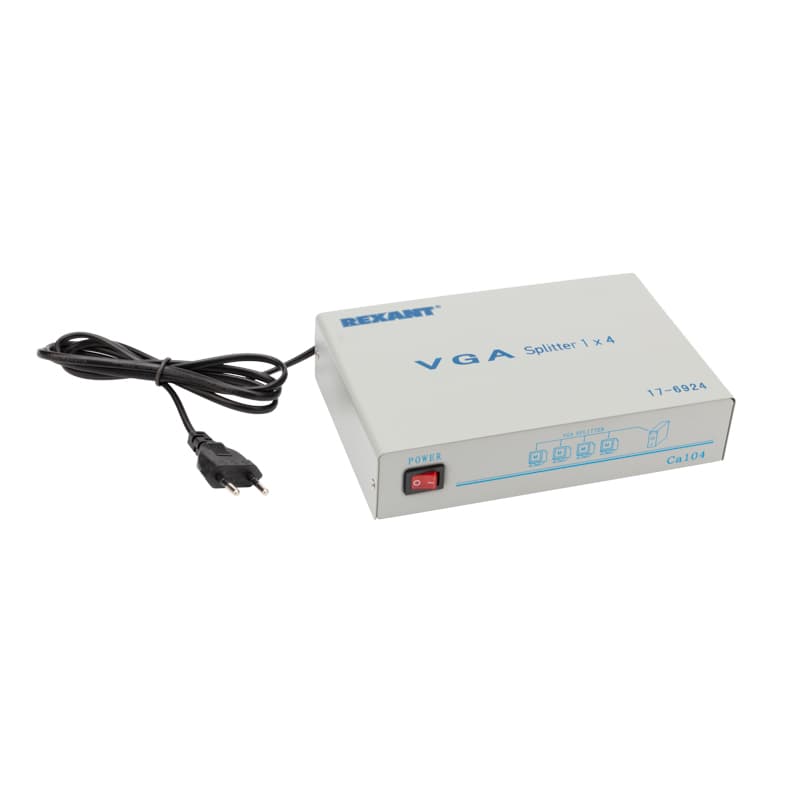 Делитель VGA 1x4 150 МГц Rexant 17-6924 — миниатюра 1