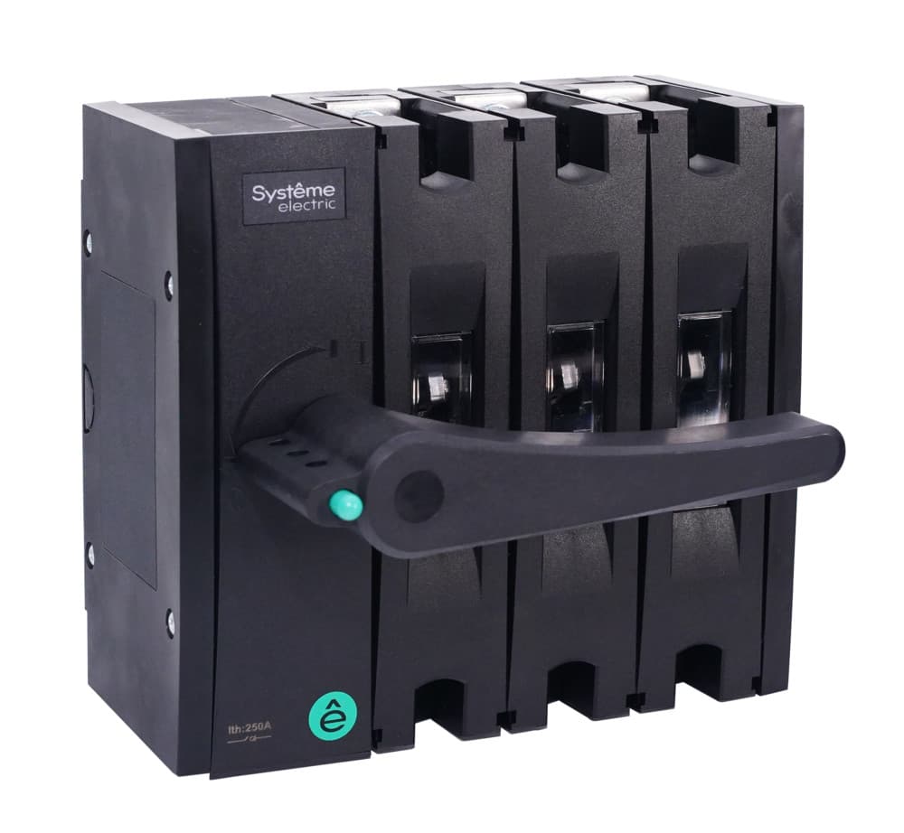 Systeme Electric Выкл-разъединитель SYSTEMEPACT SD250 3P 200A рукоятка слева фронт_рукоятка заказывается отдельно