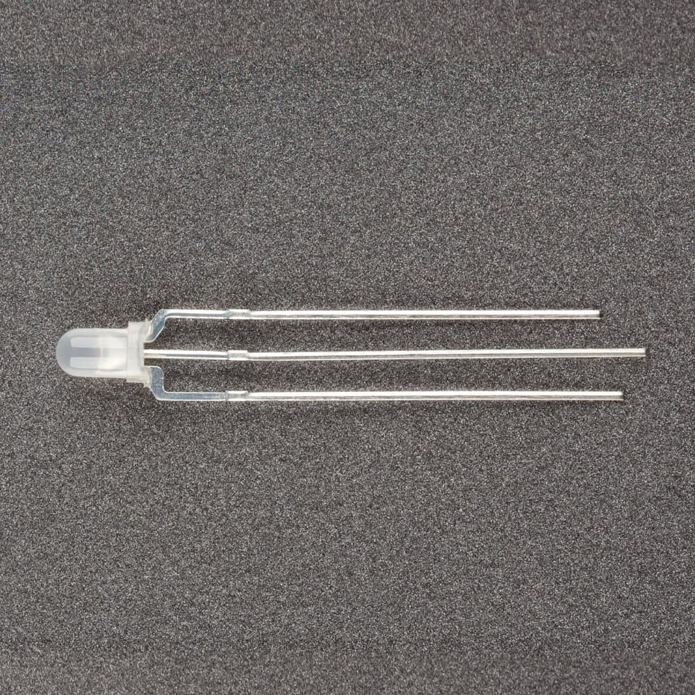 Arlight Светодиод ARL-3514EGW/3L (anode) (3мм (круглый)) 010710 — миниатюра 3