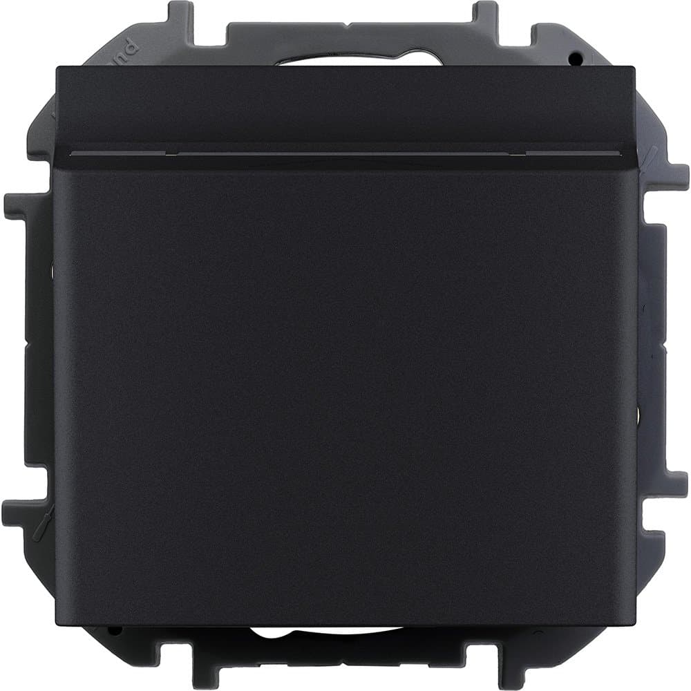 Legrand INSPIRIA Антрацит Выключатель для гостиничных номеров 673803 — миниатюра 1
