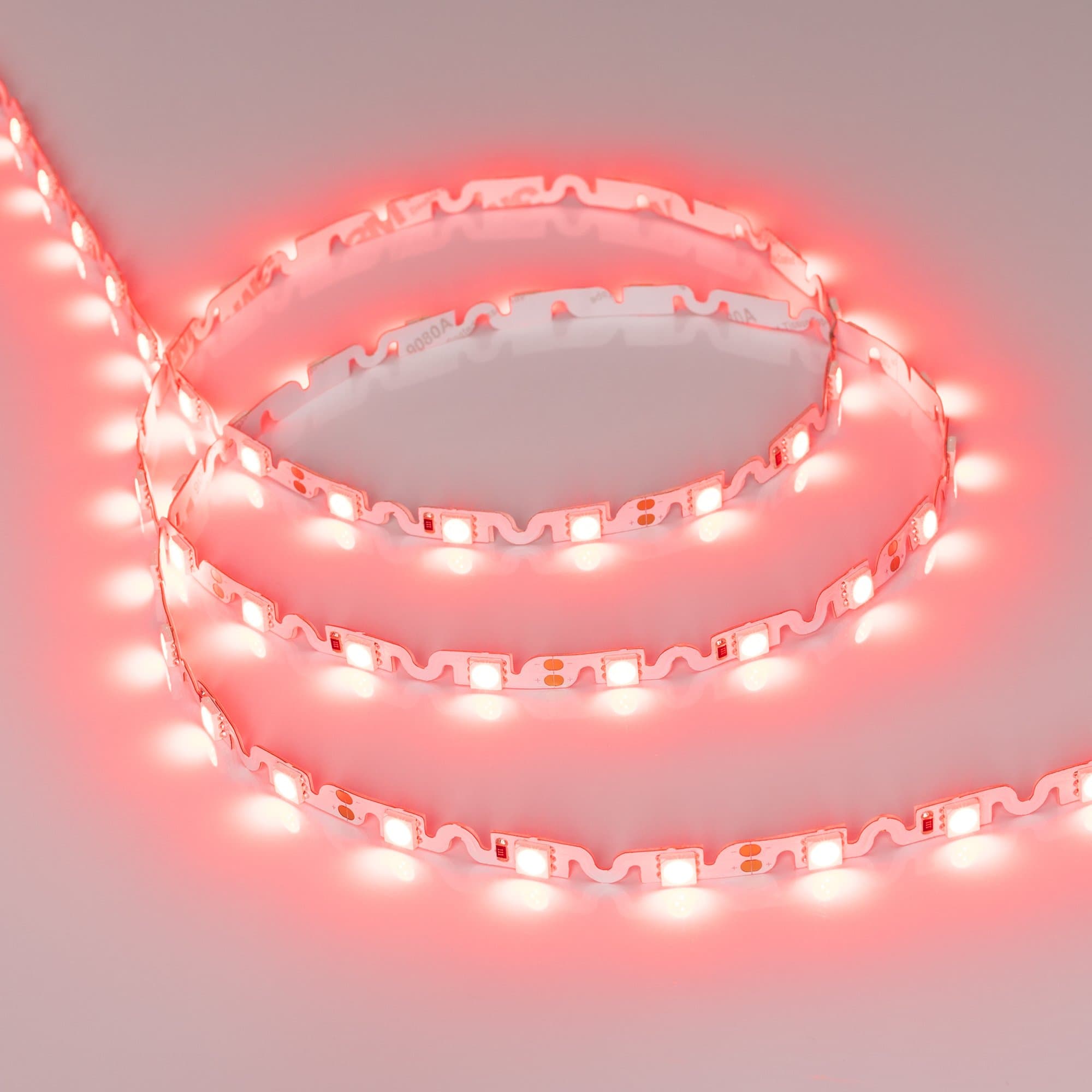 Arlight Светодиодная лента RZ 2-5000 12V Red 2x (5060, 240 LED, Wave) (11.5 Вт/м, IP20) 018223 — миниатюра 2