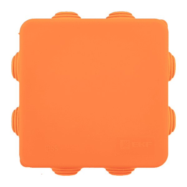 EKF Коробка огнестойкая E45 85x85x40мм с клеммниками 5 полюсов 0,5-6мм2 IP55 HF — миниатюра 3