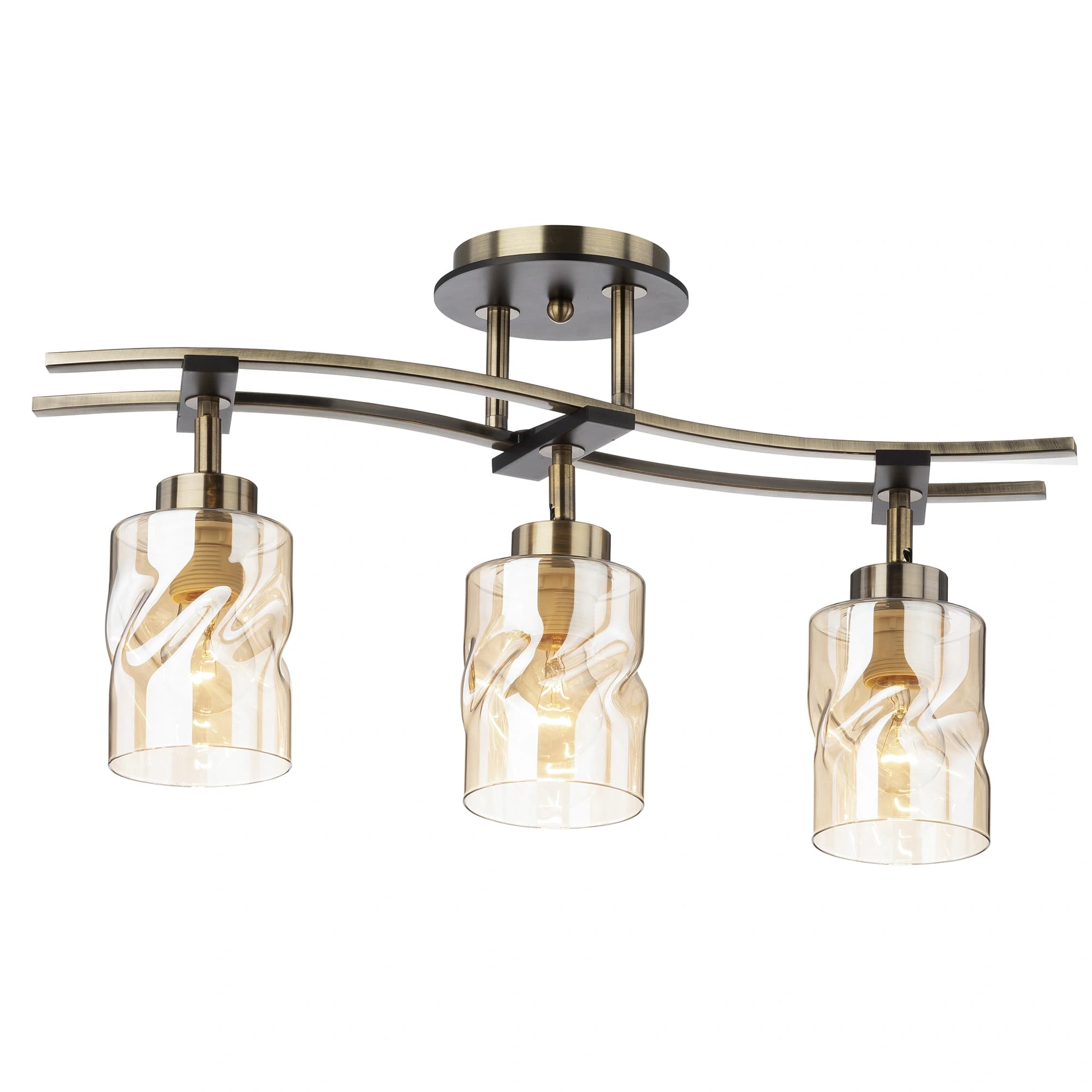 Citilux CL142134 Мерида Брон.Ст.+Венге Светильник потолочный — миниатюра 6