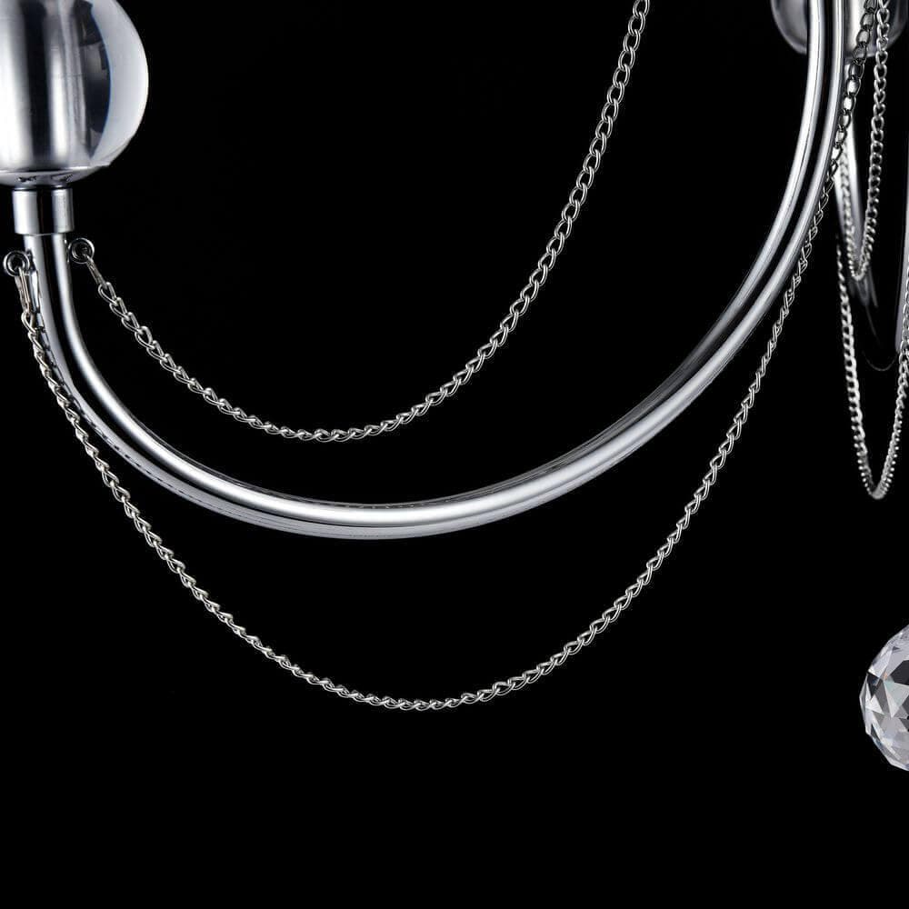 Freya Modern Beverly Хром Люстра E14 40W FR5661-PL-03-CH — миниатюра 7