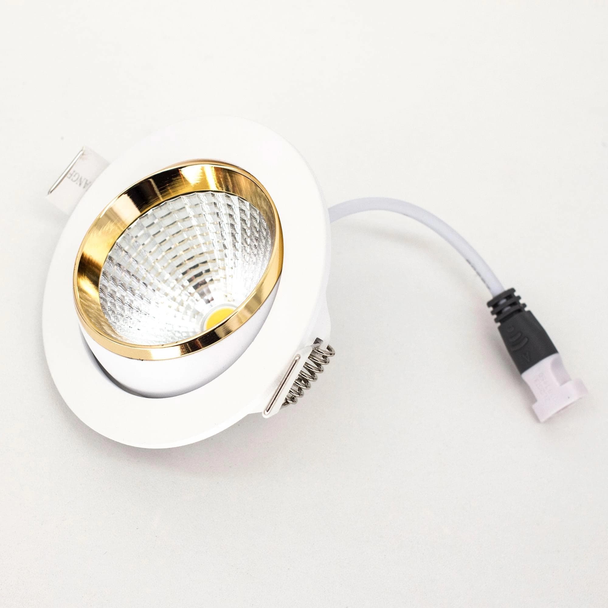 Citilux CLD002W2 Бета Бел+Зол. Светильник Встр. LED 7W*3000K — миниатюра 2