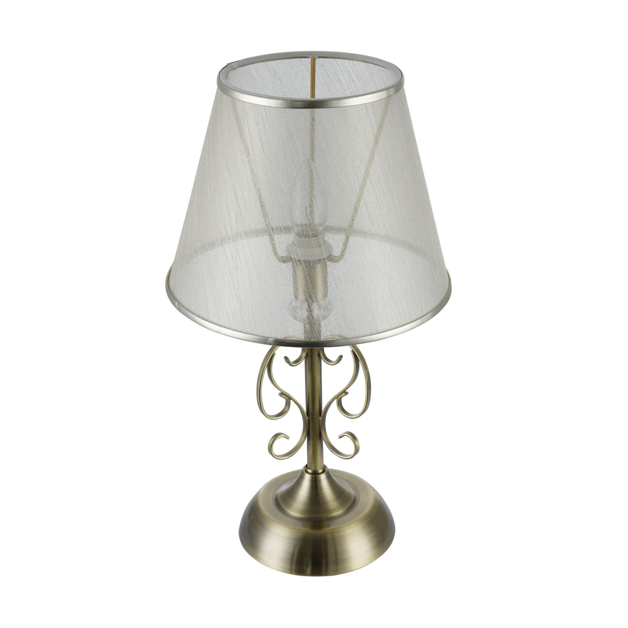 Freya Classic Driana Бронза Антик Настольная лампа E14 40W FR2405-TL-01-BS — миниатюра 8