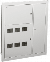IEK Корпус металлический ЩЭ-6-1 36 УХЛ3 IP31 — миниатюра 2