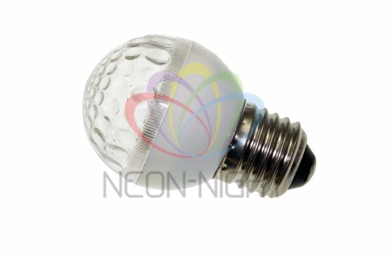 NEON-NIGHT Лампа строб e27 Ø50мм Белая 411-125 — миниатюра 2
