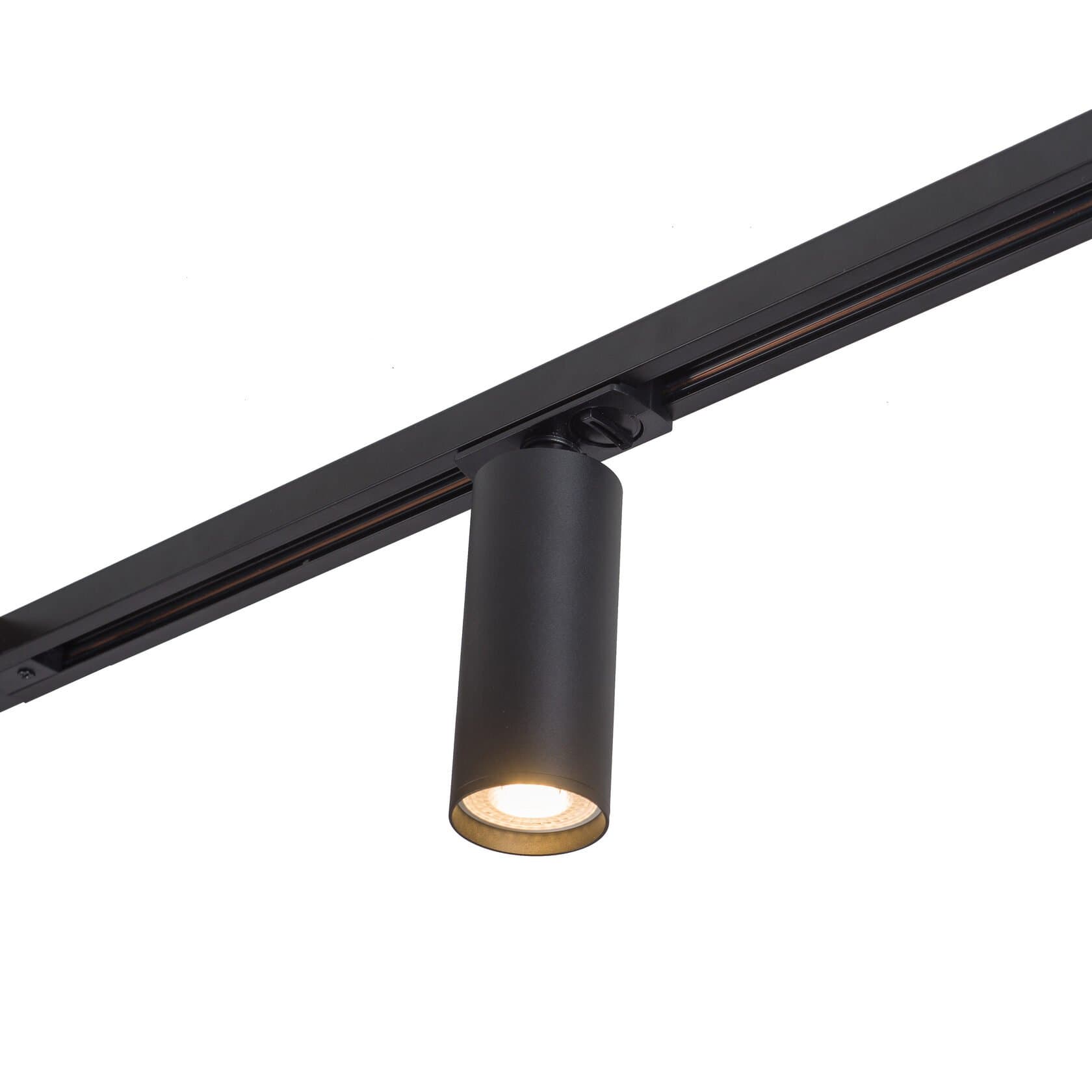 Denkirs DK6202-BK Трековый светильник IP 20, 50 Вт, GU10, черный, алюминий — миниатюра 4