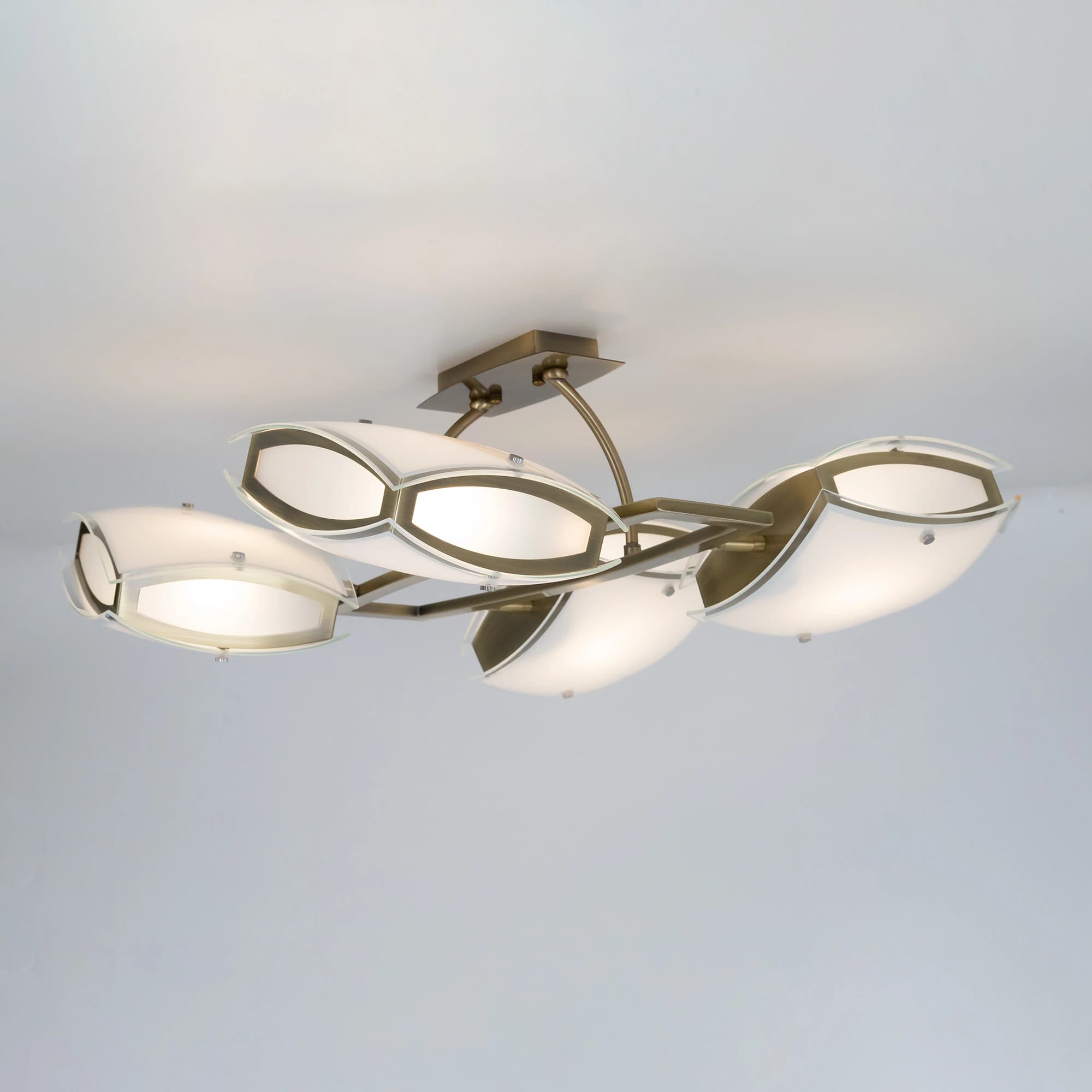 Citilux CL161143 Берген Бронза Стар. Светильник  Люстра — миниатюра 3