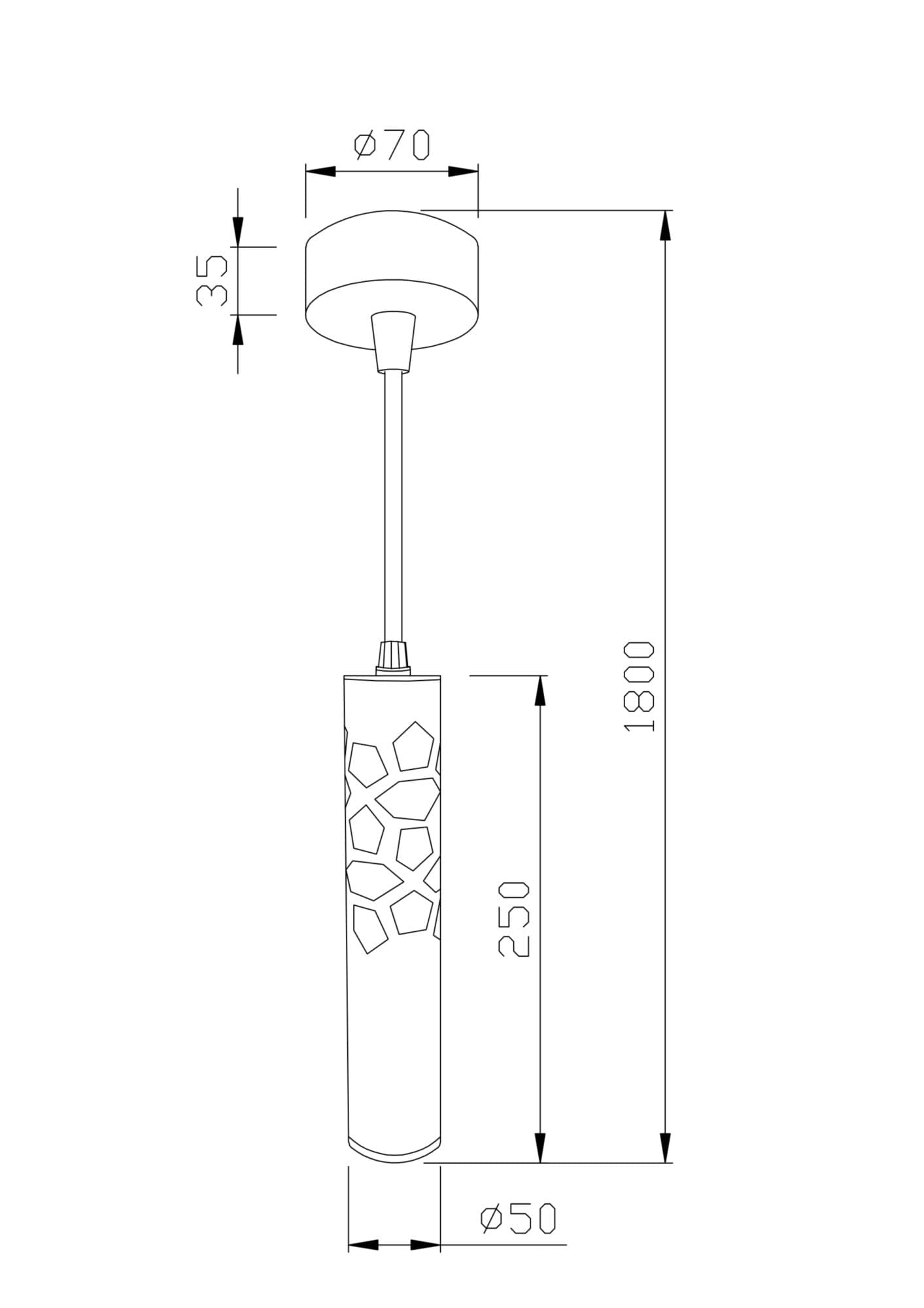 Maytoni Pendant Подвесной светильник Белый P037PL-L11W4K — миниатюра 5