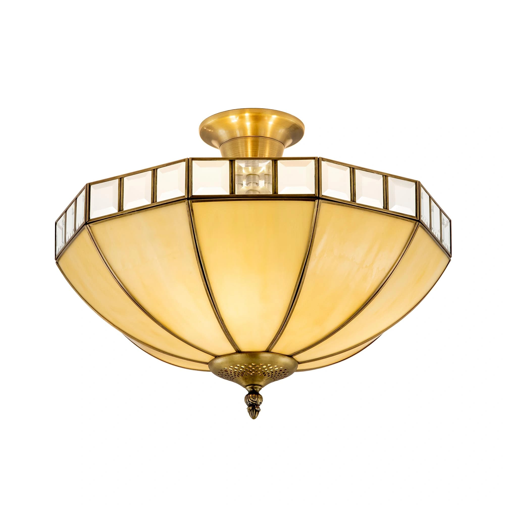 Citilux CL440141 Шербург-1 Беж.+Прозр. Светильник Люстра