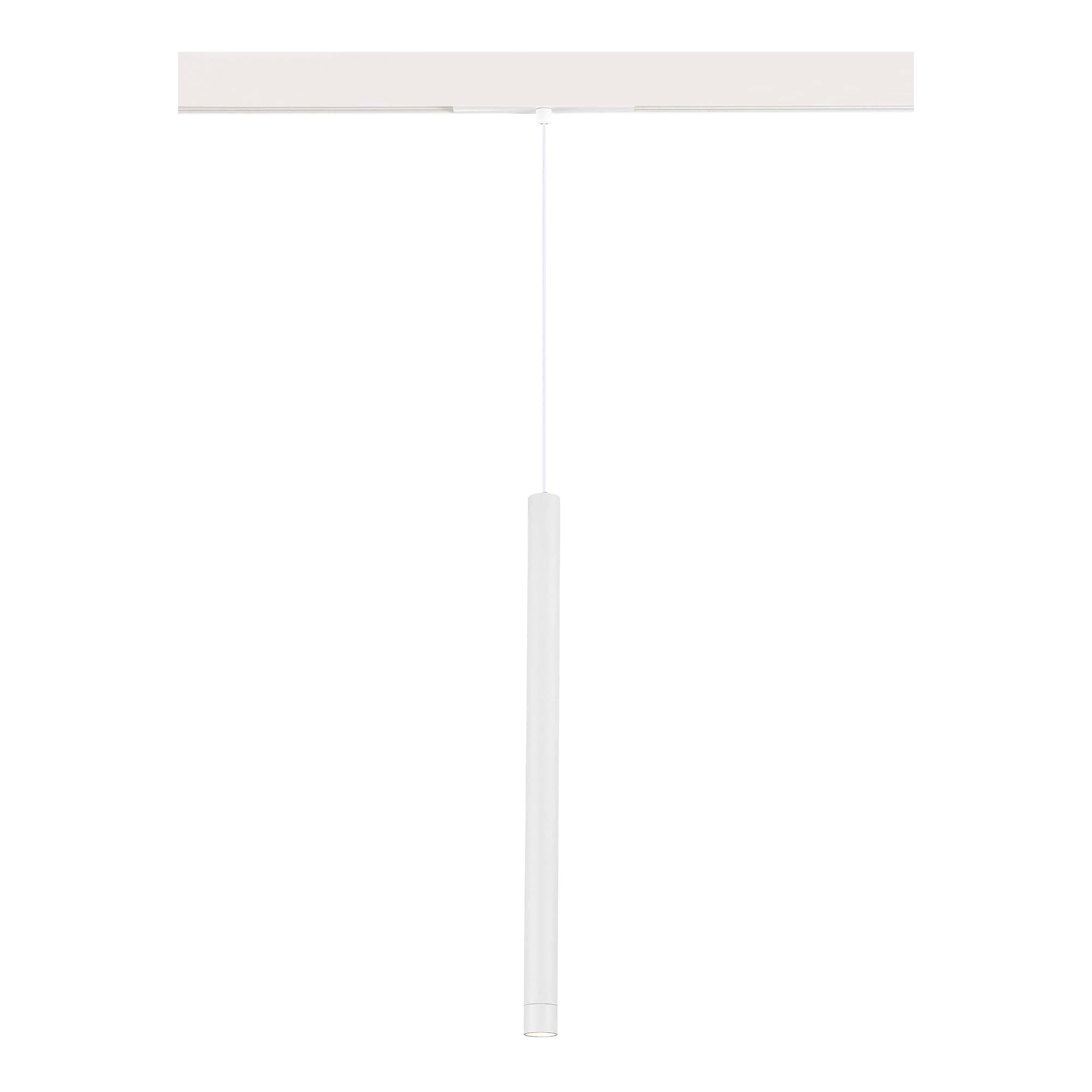 ST LUCE ST683.546.08 Магнитный трековый светильник Белый LED 1*8W 4000K 450Lm Ra90 24° IP20 D30xH500 48V