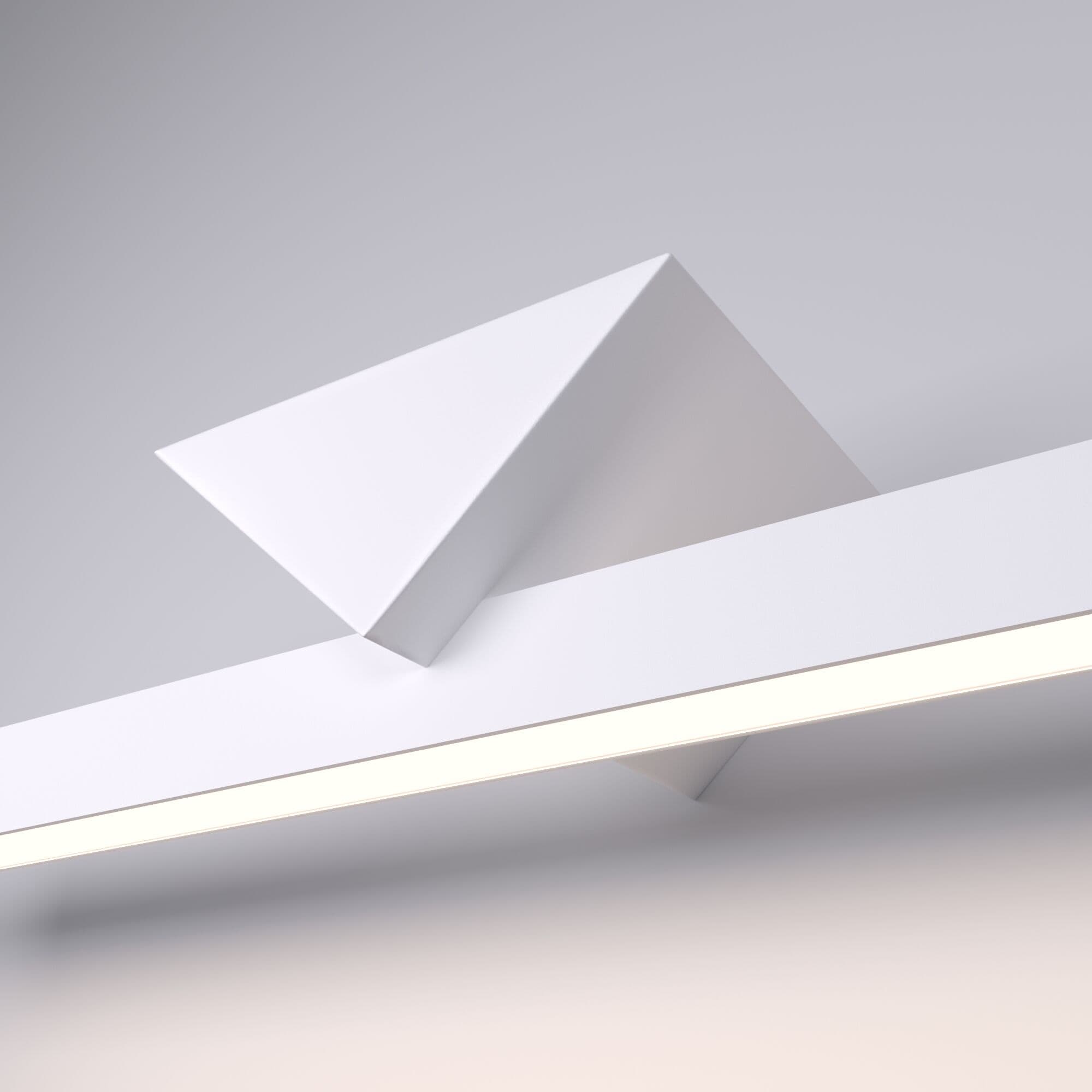 Elektrostandard 40115/LED / Светильник настенный светодиодный Delta LED белый a058167 — миниатюра 2