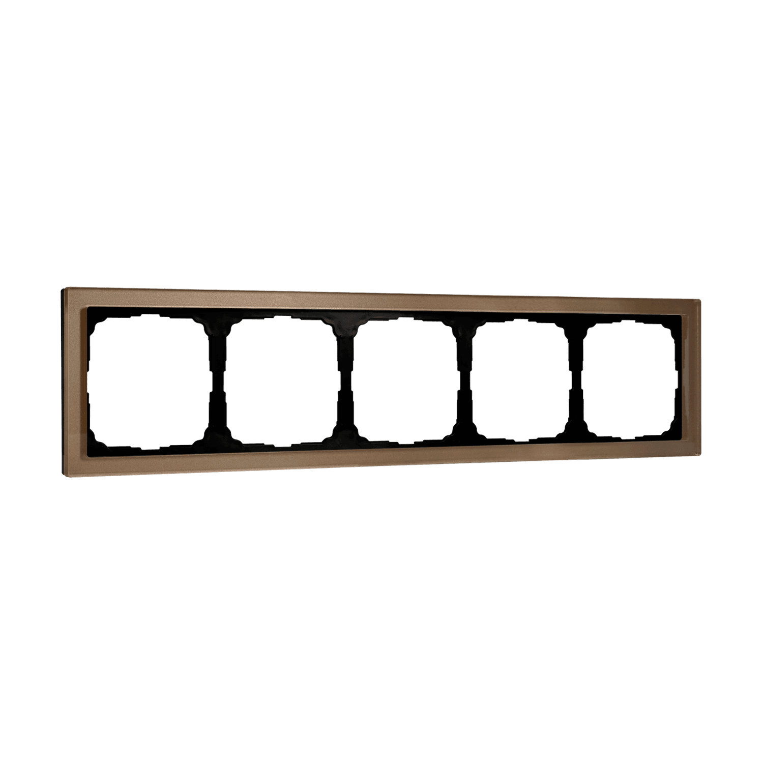 Systeme Electric ArtGallery Pure Органическое стекло Шампань Рамка 5-ая