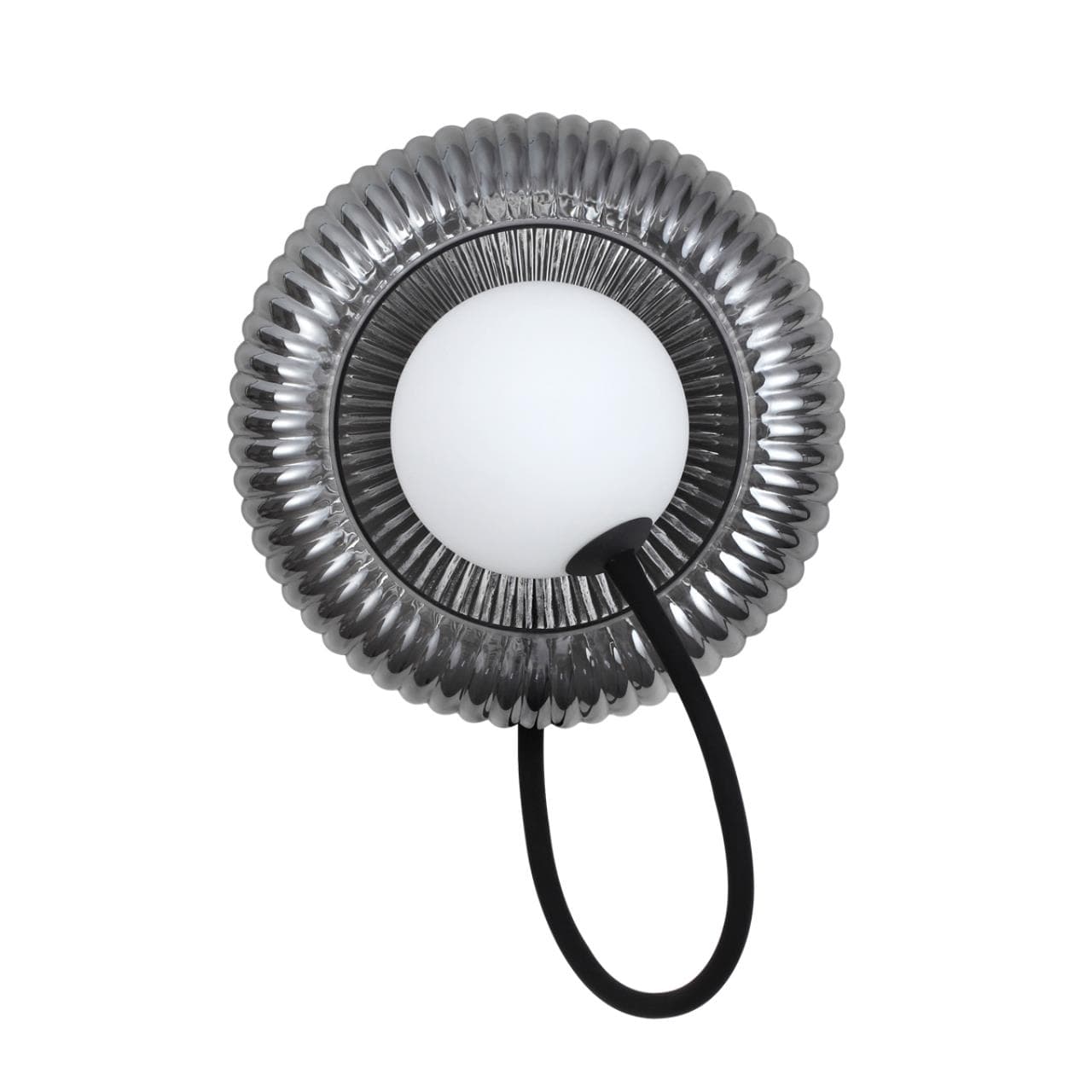 Odeon Light 5013/1WA MODERN ODL23 511 черный/дымчатый/белый матовый металл/стекло Бра G9 LED 7W BUNY — миниатюра 1
