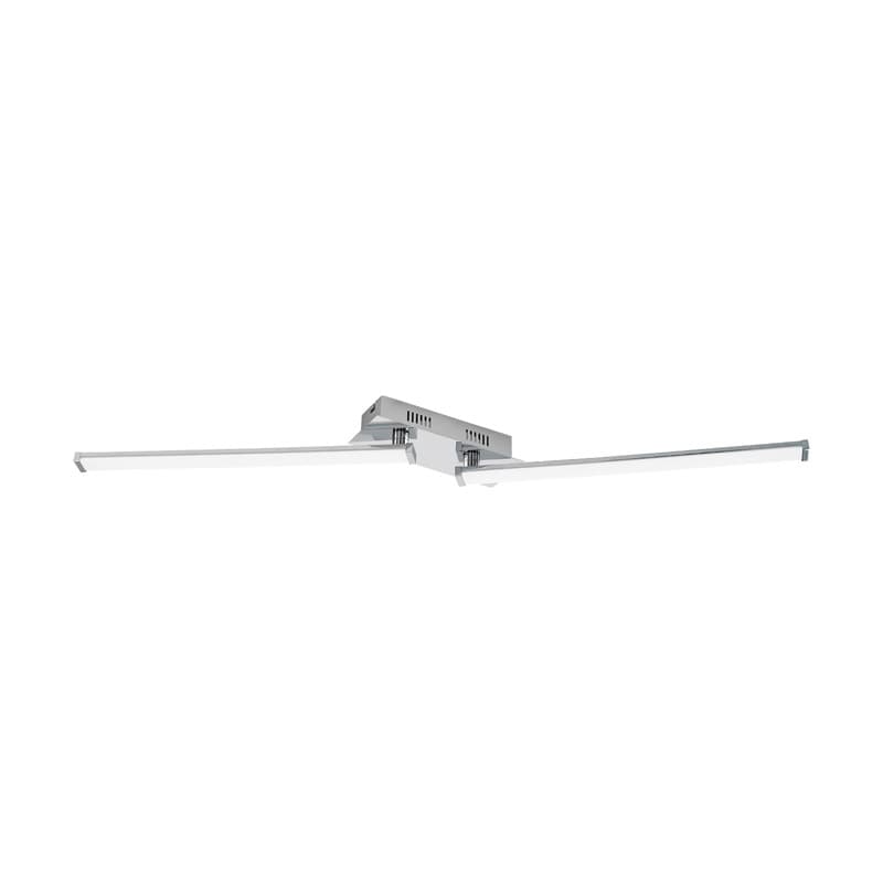 Eglo Светильник LED потолочный LASANA 2 регулир., 20W(LED), L1000, сталь, алюм., хром/пластик, белый 96107