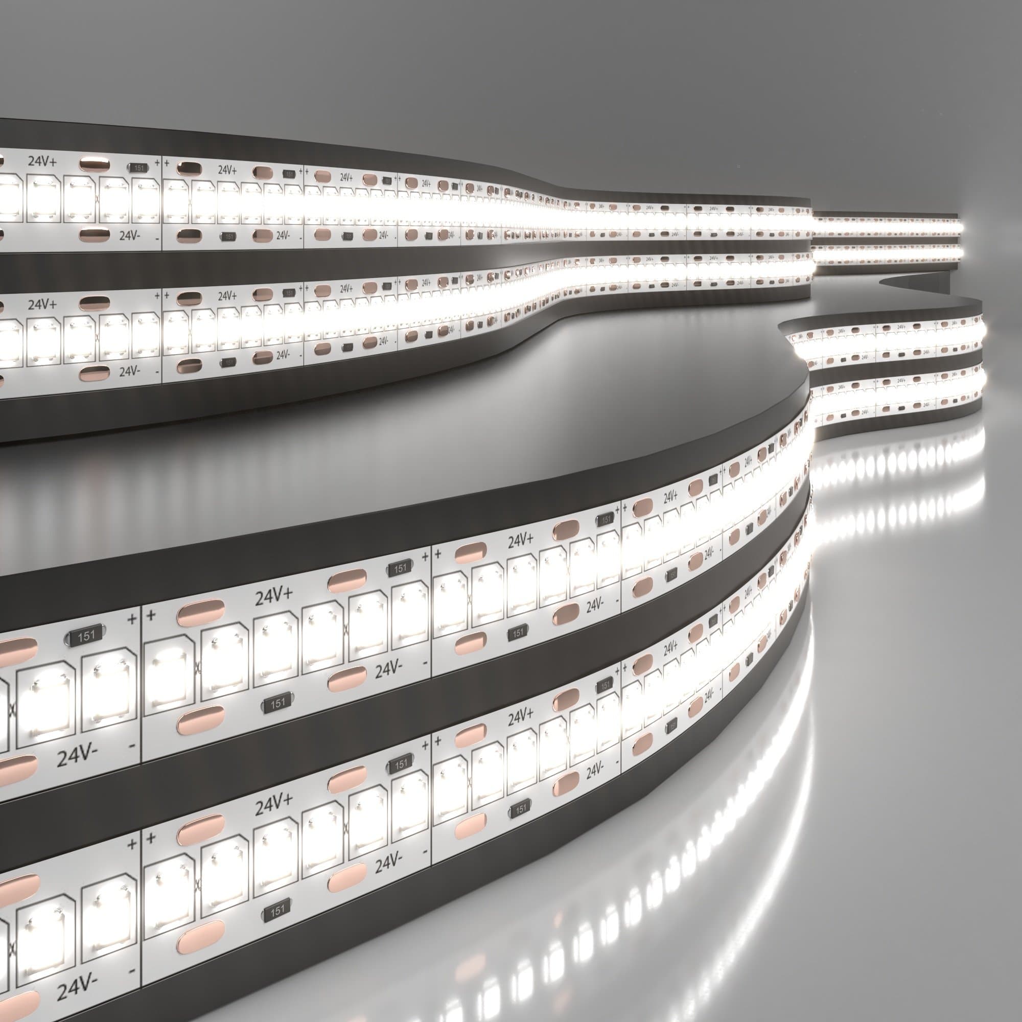 Elektrostandard 2835 24V 240Led 24W IP20 / Лента светодиодная 240Led 24W IP20 4200K дневной белый a052980