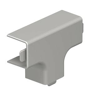OBO Bettermann Отвод T-образный кабель-канала WDK 25x40 мм, ПВХ, серый RAL7030 6158501 — миниатюра 2