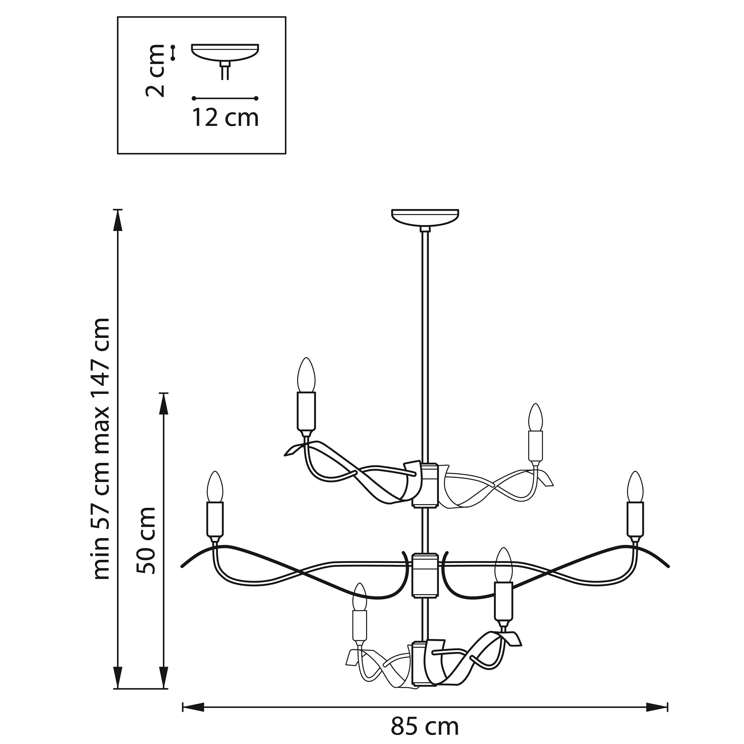 Lightstar Люстра потолочная Ragno Lightstar 733263 — миниатюра 2