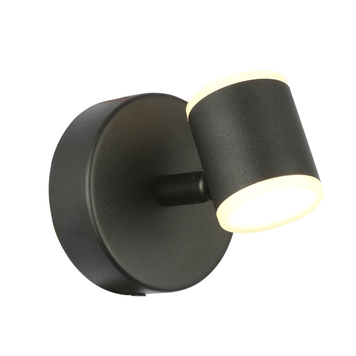 ST Luce SL1597.401.01 Светильник настенный Черный/Белый LED 1*6W