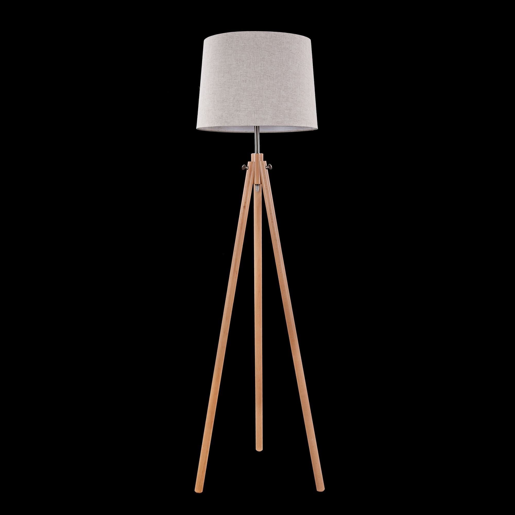 Maytoni Table & Floor Calvin Коричневый Торшер 1xE27 60W Z177-FL-01-BR — миниатюра 5