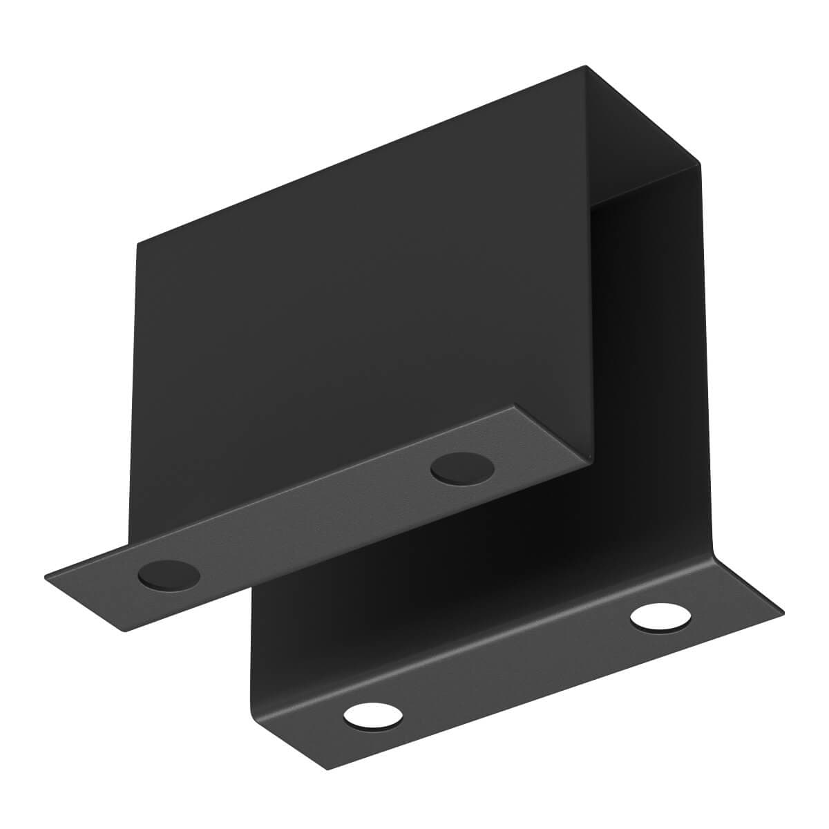 Denkirs TR2105-BK Комплект креплений для шинопровода SMART черный (2шт)