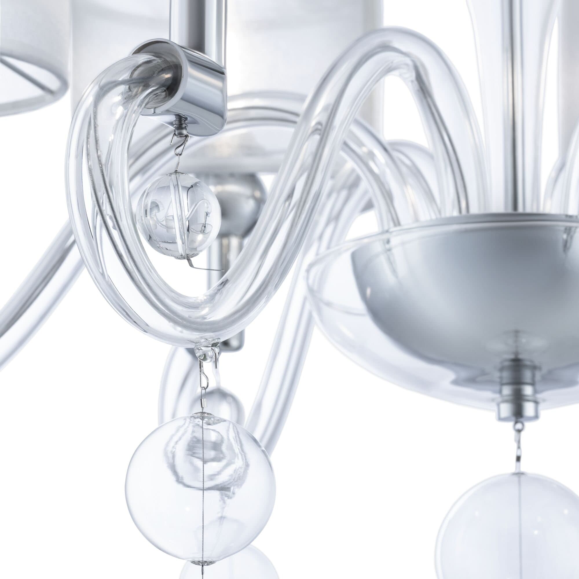 Maytoni Neoclassic Bubble Dreams Хром Люстра 6xE14 40W MOD603-06-N — миниатюра 5