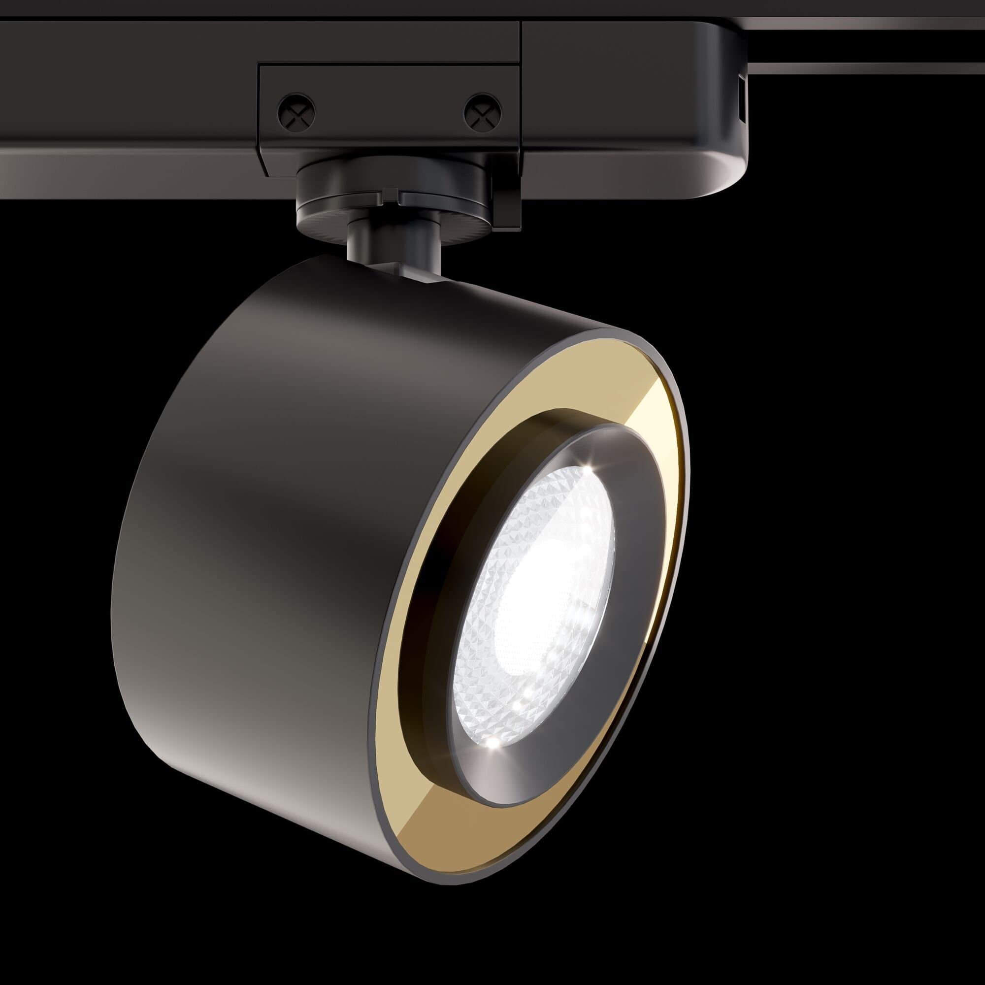 Maytoni Single phase track system Черный Светильник трековый TR023-1-12B3K — миниатюра 6