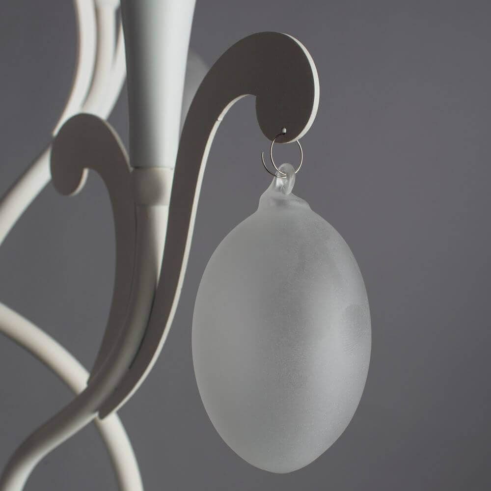 Arte Lamp Montmartre Белая Лампа настольная декоративная 40W E14 A3239LT-3WH — миниатюра 6