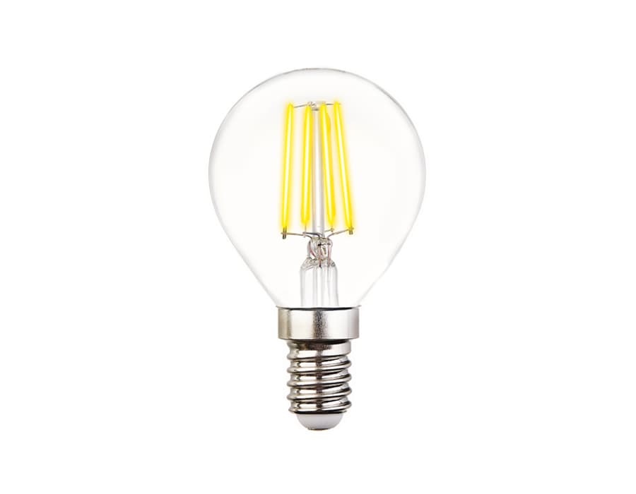 Ambrella Светодиодная лампа Filament LED G45-F 6W E14 3000K (60W) 204214