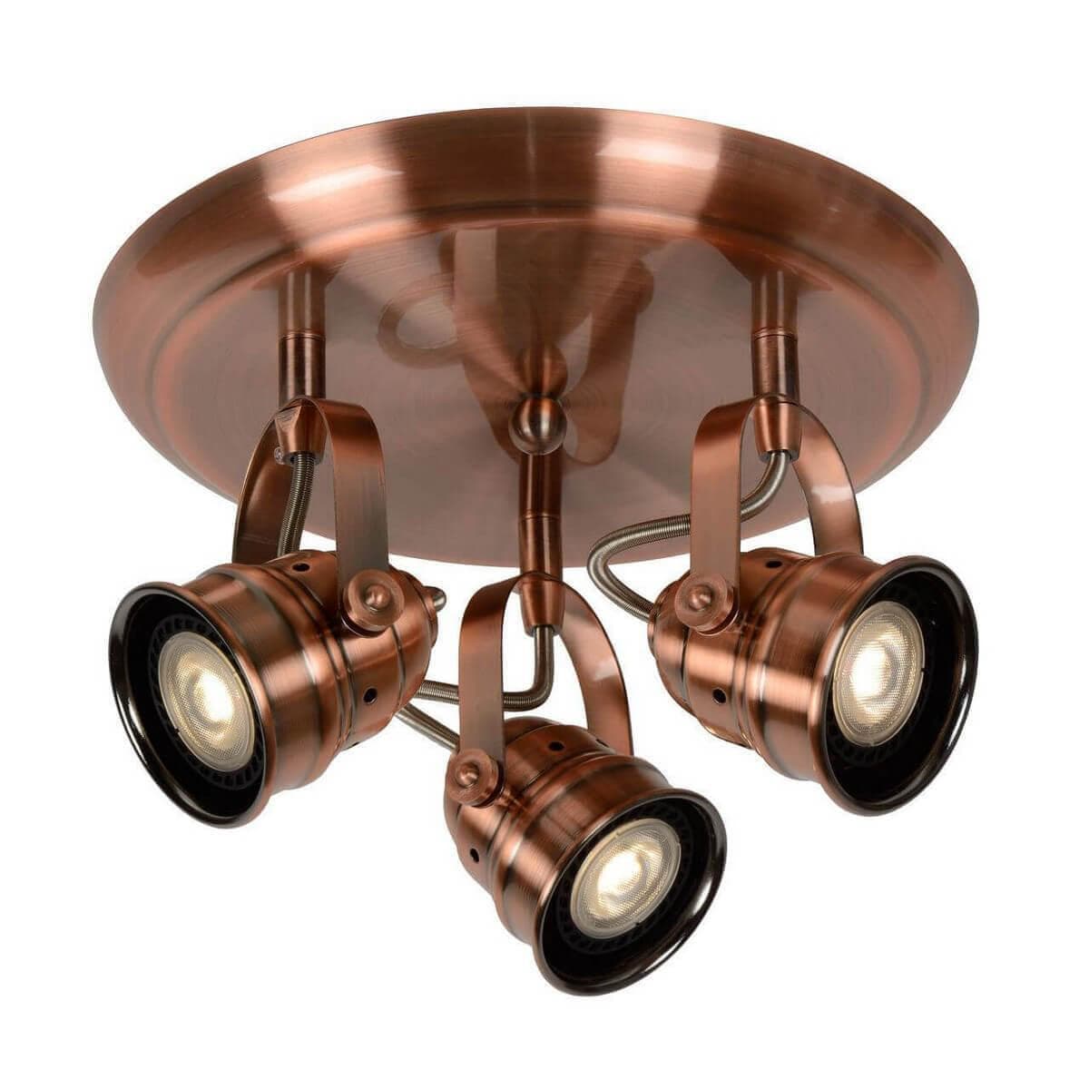 Lucide Cigal Классика Алюминий Спот GU10/LED 5W 77974/15/17 — миниатюра 1
