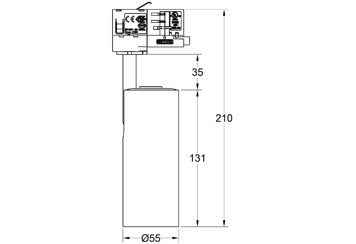 ART SUPERSPOT/T 4W D4 9727 BK DIM — миниатюра 2