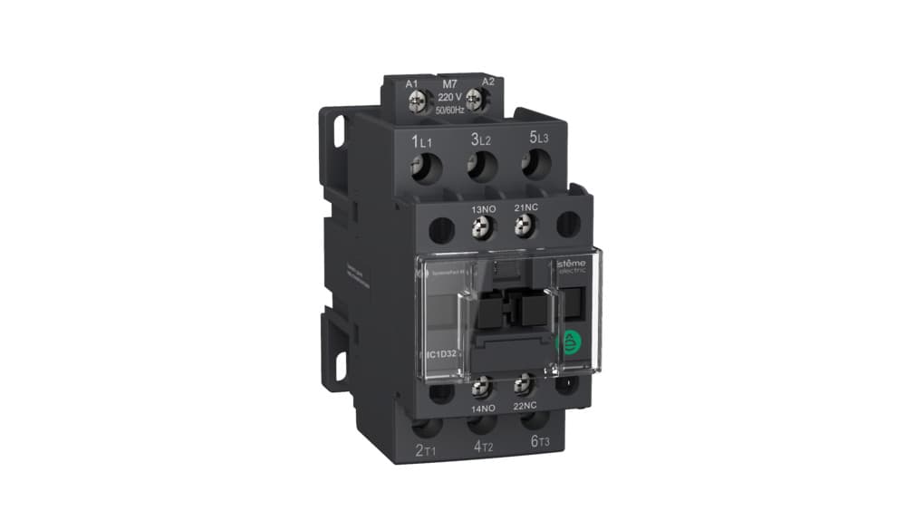 Systeme Electric SystemePact MCP Контактор MC1D 3P 38A НО+НЗ 24VDC с пониженным током потребления катушки — миниатюра 1