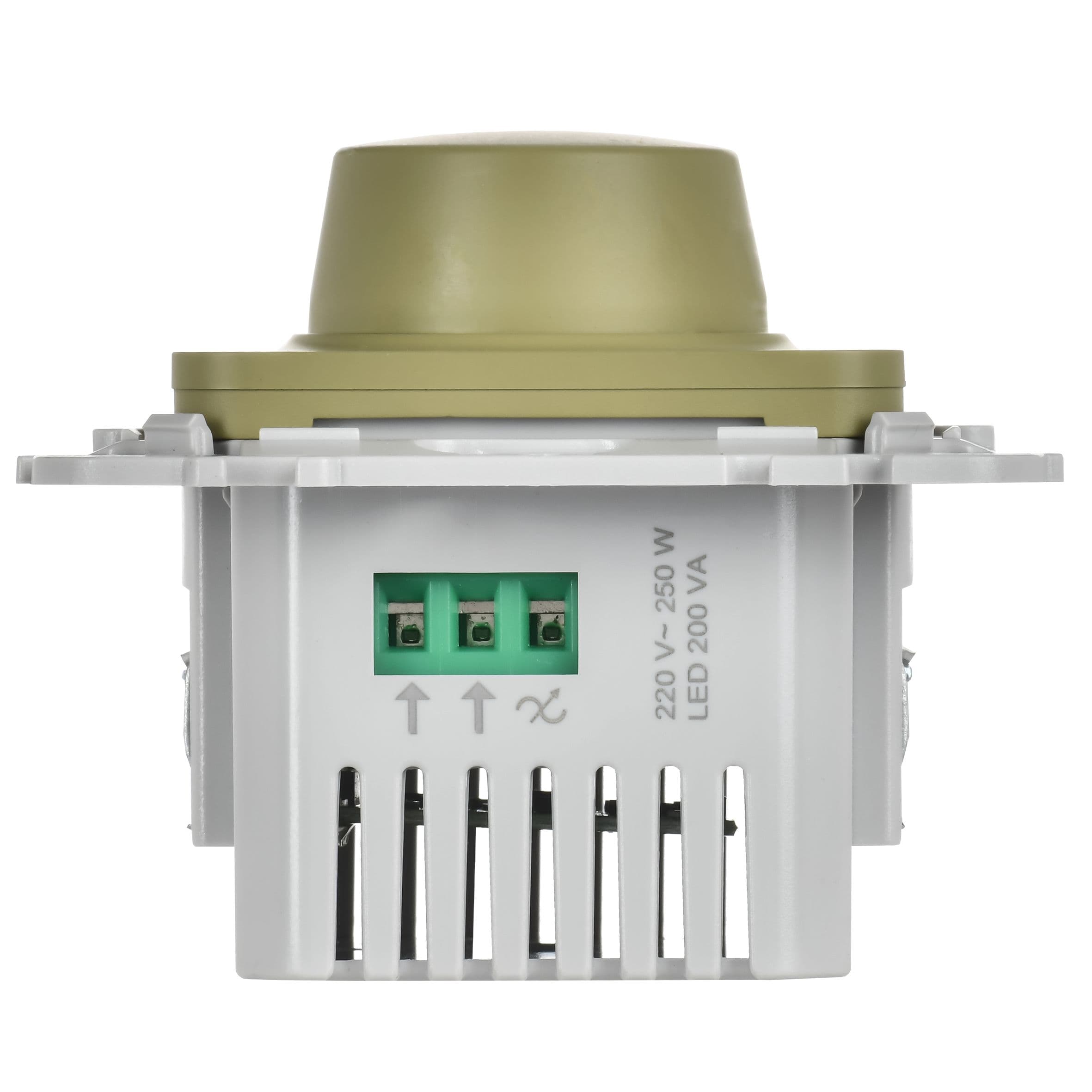 IEK FLITE Оливковый Светорегулятор проходной LED 250Вт — миниатюра 4