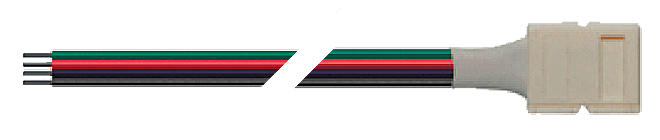 Jazzway Коннектор PLSC-10x4/20 (5050RGB) уп 10шт. .1013767