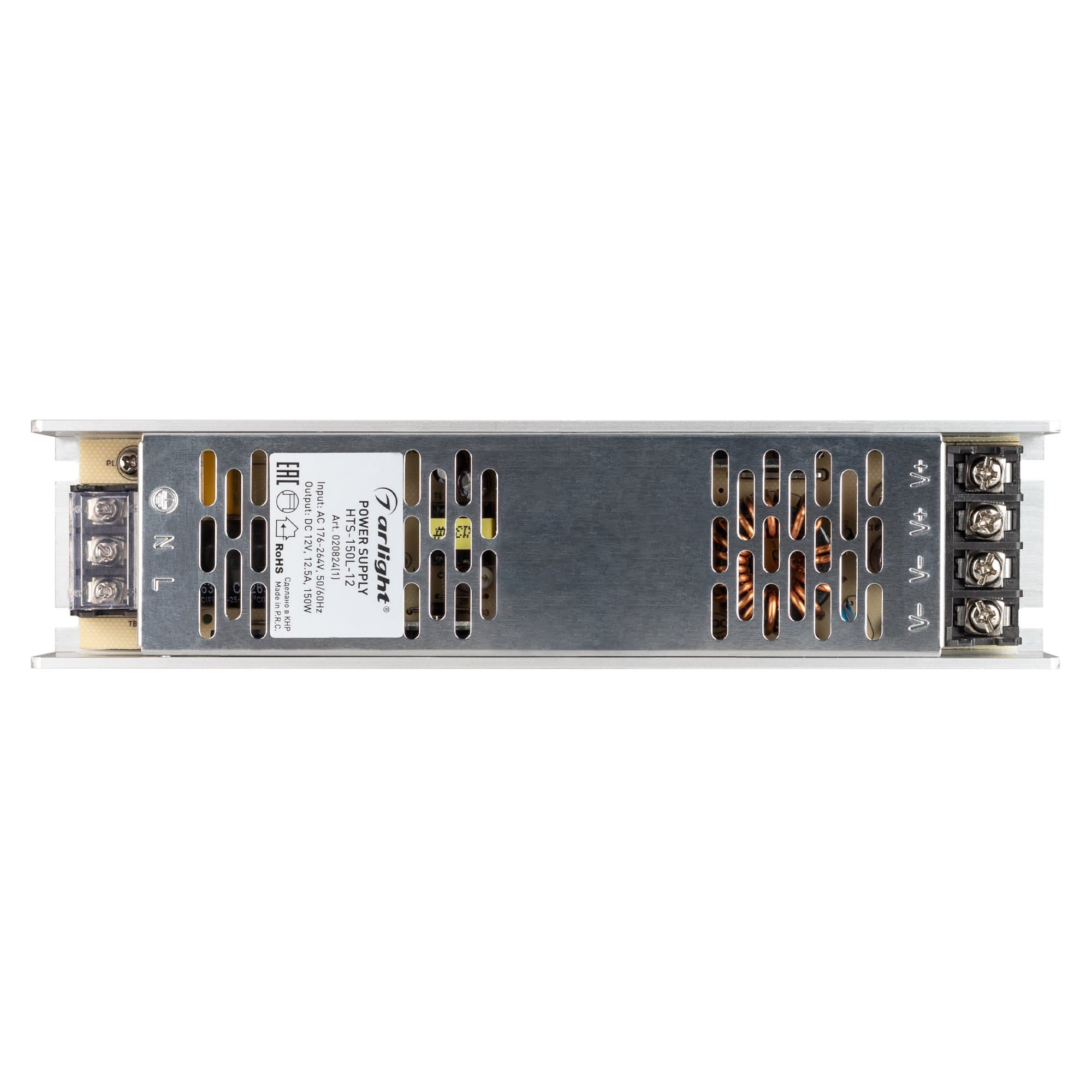 Arlight Блок питания HTS-150L-12 (12V, 12.5A, 150W) (IP20 Сетка, 3 года) 020824(1) — миниатюра 5
