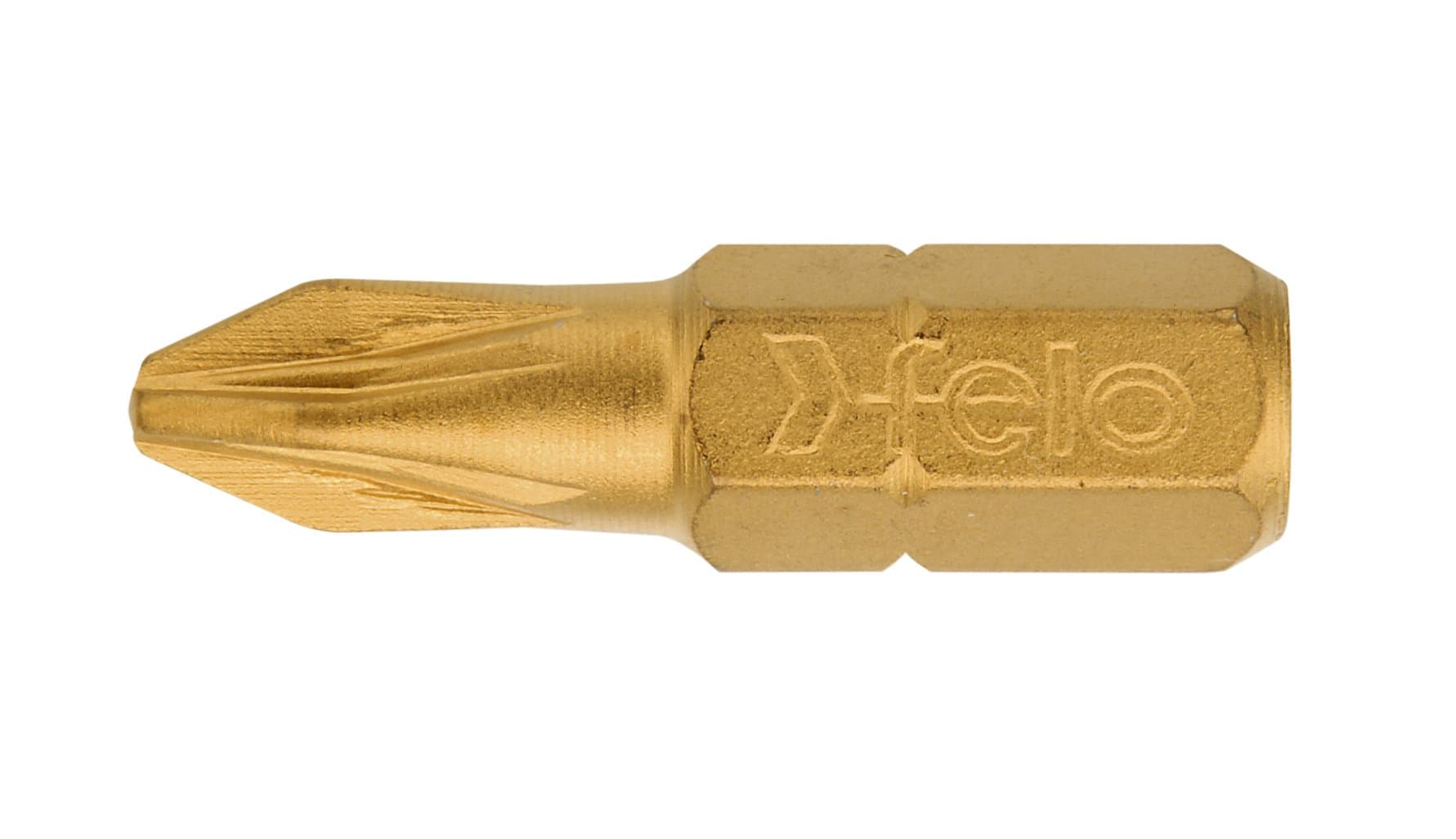 Felo Бита крестовая серия TiN PZ 2X25, 10 шт 02102070